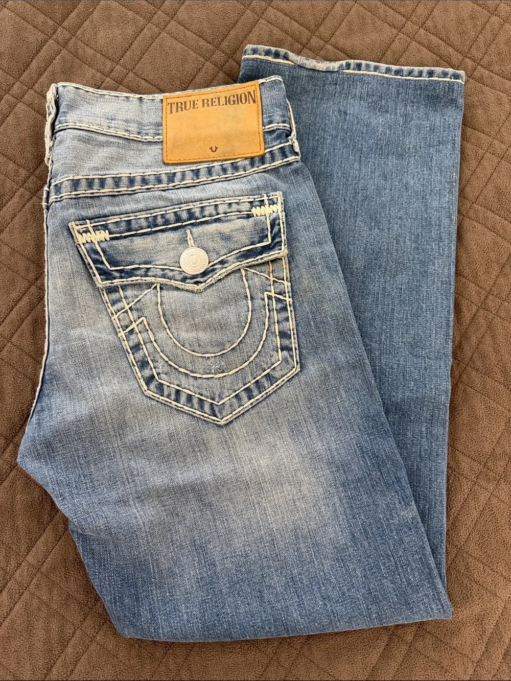 True Religion Ricky Relaxed Straight Jeans size 32